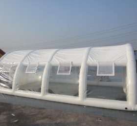 Tent1-459 Tenda tiup putih untuk acara besar