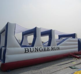 T7-159 Game olahraga tantangan bungee tiup