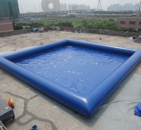 Pool2-522 Kolam karet biru