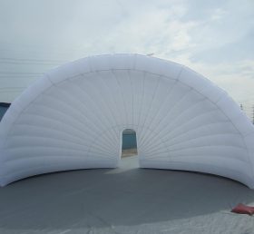 Tent1-446 Tenda tiup outdoor putih raksasa