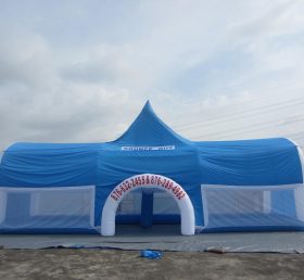 Tent1-105 Tenda tiup raksasa biru