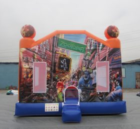 T2-3095 Disney Zootopia Inflatable Trampolin