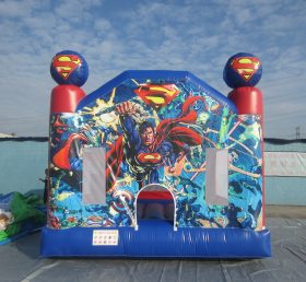 T2-2992 Superman Superhero Inflatable Trampolin