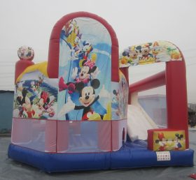 T2-563 Disney Mickey & Minnie Inflatable Slide Castle
