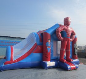 T2-2741 Spider-Man Superhero Inflatable Trampolin