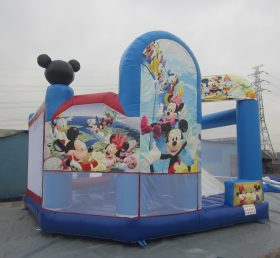 T2-528 Disney Mickey & Minnie Inflatable Slide Castle