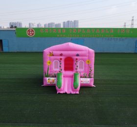 T2-1206 Inflatable House Jumping Castle dengan kombinasi tiup slide untuk pesta anak-anak