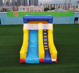 T8-678 Slide tiup anak-anak luar ruangan, slide kering untuk kegiatan pesta, slide kolam renang