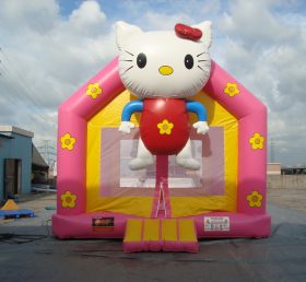 T2-2549 Hello Kitty trampolin tiup