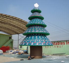 C2-3 Dekorasi pohon Natal tiup