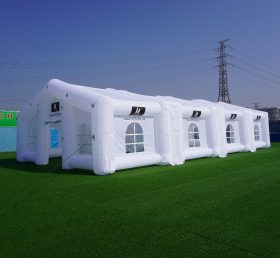 Tent1-277 Tenda pernikahan tiup kampanye iklan pesta berkemah luar tenda putih besar dari tenda tiup Chinee