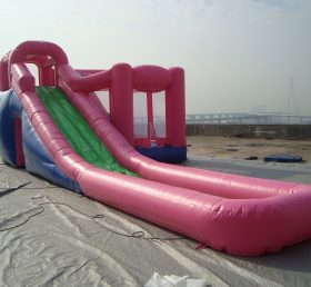 T8-1150 Slide tiup merah muda