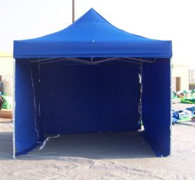 F1-33 Tenda kanopi biru laut lipat komersial