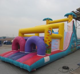 T7-340 Jungle Tema Inflatable Disorder Course