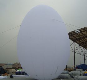 S4-203 Iklan putih berbentuk telur mengembang