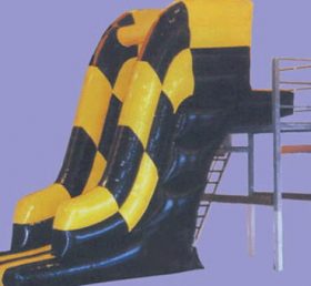 T10-110 Slide air tiup kuning dan hitam