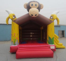 T2-2755 Monyet trampolin tiup