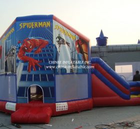 T2-177 Spider-Man Superhero Inflatable Trampolin