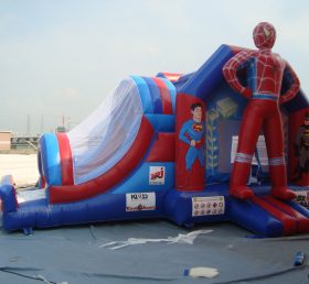 T2-1941 Spider-Man Superhero Inflatable Trampolin