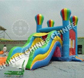 T5-182 Slide kombinasi tiup balon berwarna