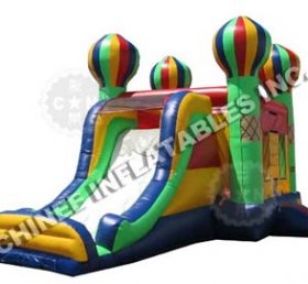 T5-194 Slide kombinasi tiup balon berwarna