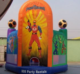 T2-2292 Power Rangers Inflatable Trampolin
