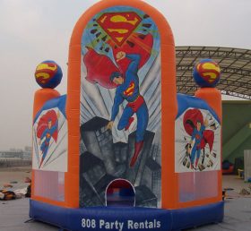 T2-2294 Superman Superhero Inflatable Trampolin