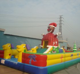 T6-167 Christmas Giant Inflatable Toy City