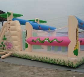 T7-489 Jungle Tema Inflatable Disorder Course
