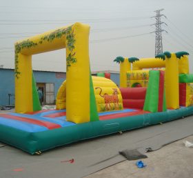 T7-346 Jungle Tema Inflatable Disorder Course