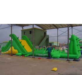 T7-449 Green Inflatable Disorder Course