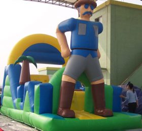 T7-499 Jungle Tema Inflatable Disorder Course
