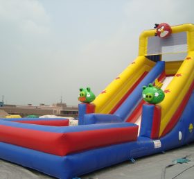 T8-947 Angry Birds Child Dewasa Inflatable Slide