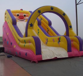 T8-148 Smiley Balon Bintang Inflatable Slide