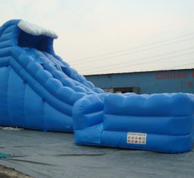 T8-323 Slide kering tiup biru raksasa berkualitas tinggi