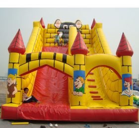 T8-475 Kastil Tikus Raksasa Inflatable Slide