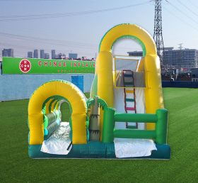 T8-523 Slide kering tiup komersial untuk anak-anak dan orang dewasa