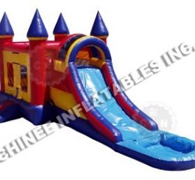 T8-541 Castle Inflatable Slide Bouncing House Combo Game
