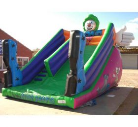 T8-744 Happy Joker Giant Inflatable Dry Slide