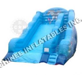 T8-793 Slide kering tiup biru lumba-lumba