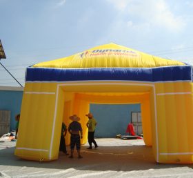 Tent1-392 Tenda tiup outdoor kuning