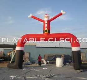 C1-124 Mainan tiup Santa Claus