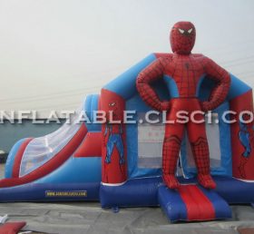 T2-1157 Spider-Man Superhero Inflatable Trampolin