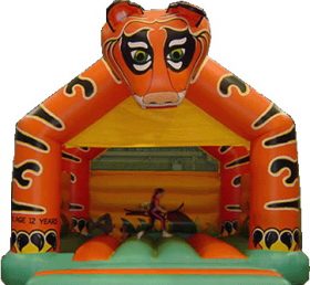 T2-126 Tiger trampolin tiup