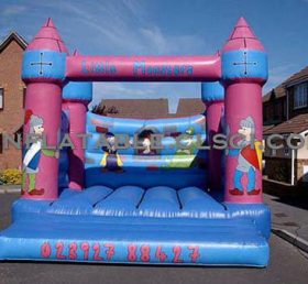 T2-1501 Pink Castle Inflatable Trampolin