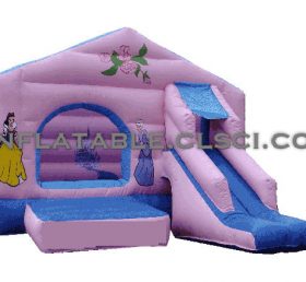 T2-2183 Princess Jumping Castle dengan Slide