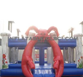 T2-2600 Lobster trampolin tiup