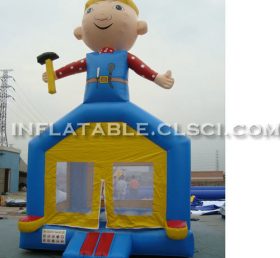 T2-2824 Builder Bob Inflatable Trampolin
