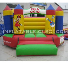 T2-2953 Donald Duck dan Minnie Inflatable Castle