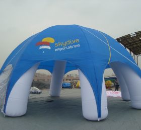 Tent1-367 Tenda tiup kubah iklan